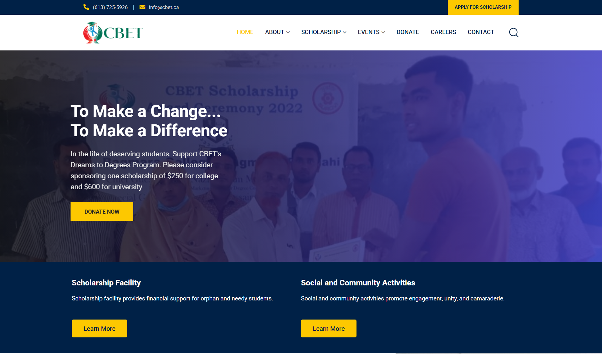 Canada Bangladesh Education Trust (CBET)